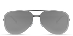 GIORGIO ARMANI Unisex Aviator Sunglasses in Black – Product Photo 1