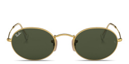 Ray-Ban Unisex Round Sunglasses in Arista Gold – Product Photo 1