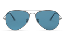 Ray-Ban Aviator Metal II Sunglasses in Gunmetal – Product Photo 1