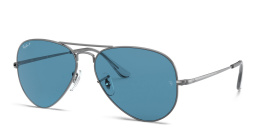 Ray-Ban Aviator Metal II Sunglasses in Gunmetal – Product Photo 2