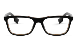 BURBERRY Rectangle Eyeglasses in Black – Product Photo 1