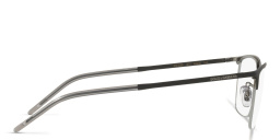 Shop Dolce & Gabbana Wide Rectangle Eyeglasses in Black online.