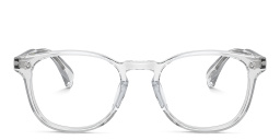 Shop OLIVER PEOPLES Finley Esq. Round Eyeglasses in Clear online.