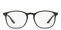 GIORGIO ARMANI Square Eyeglasses in Black – Product Photo 1