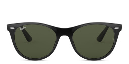 Shop Ray-Ban Wayfarer II Unisex Panthos Sunglasses in Black online.