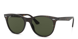 Shop Ray-Ban Wayfarer II Unisex Panthos Sunglasses in Brown online.