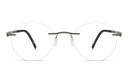 Silhouette Unisex Irregular Eyeglasses in Gunmetal – Product Photo 1