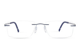 Silhouette Unisex Irregular Eyeglasses in Silver – Product Photo 1