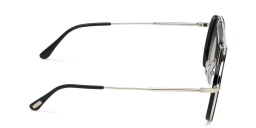 TOM FORD Aviator Sunglasses in Shiny Black – Product Photo 3