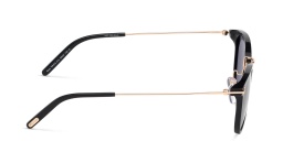 TOM FORD Square Sunglasses in Black – Product Photo 3