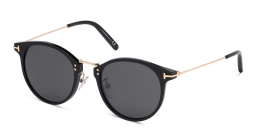 TOM FORD Round Sunglasses in Black – Product Photo 2