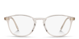 Shop OLIVER PEOPLES Unisex Square Eyeglasses in Black Diamond online.
