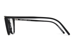 تسوق نظارات طبية طراز كات آي بتوقيع العلامة سان لوران بلون أسود أونلاين.