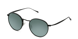 Shop Maui Jim Nautilus Unisex Round Sunglasses in Black online.
