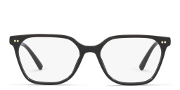 BVLGARI Rectangle Eyeglasses in Black – Product Photo 1