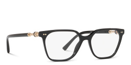 BVLGARI Rectangle Eyeglasses in Black – Product Photo 4