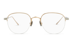 Signature 'C'de Half-Rim Eyeglasses من كارتييه بلون ذهبي - صورة المنتج 1