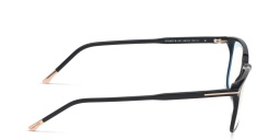 TOM FORD Rectangle Eyeglasses in Shiny Black – Product Photo 3