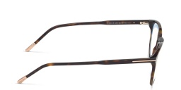 TOM FORD Round Eyeglasses in Dark Havana – Product Photo 3