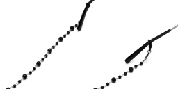 Uoptic Onyx & Stainless Steel Glasses Chain – Product Photo 3