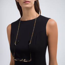 سلسلة نظارات مطلية بالبلاديوم والذهب من يو أوبتيك - صورة المنتج 6