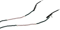 The RICCI DISTRICT Natural Pearls & Crystals Glasses Chain – Product Photo 3