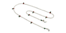The RICCI DISTRICT Natural Pearls & Jade Glasses Chain – Product Photo 1