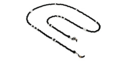 The RICCI DISTRICT Onyx Glasses Chain – Product Photo 1