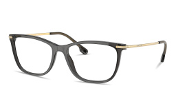 Shop VERSACE Daily Heritage Pillow Eyeglasses in Black Transparent online.