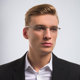 MYKITA Square Eyeglasses in Black – Product Photo 5