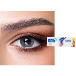 Bella One-Day Color Contact Lenses - Blue Grey – Product Photo 1