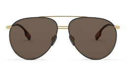 BURBERRY Aviator Sunglasses in Black – Product Photo 1