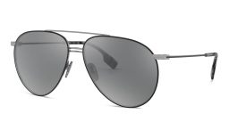 BURBERRY Aviator Sunglasses in Black – Product Photo 2