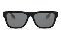 BURBERRY Square Sunglasses in Black – Product Photo 1
