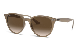 Ray-Ban Unisex Round Sunglasses in Beige – Product Photo 2