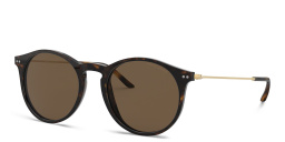 نظارة شمسية دائرية من جورجو أرماني بلون مموه - صورة المنتج 2