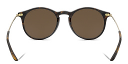 نظارة شمسية دائرية من جورجو أرماني بلون مموه - صورة المنتج 4