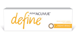Shop ACUVUE 1-Day Define RADIANT BRIGHT Color Contact Lenses - Radiant Bright online.