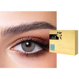 Bella ELITE Monthly Color Contact Lenses - Grey Olive – Product Photo 1