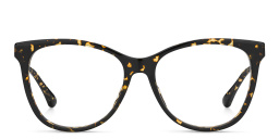 Shop JIMMY CHOO Rectangle Eyeglasses in Havana online.