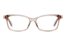 JIMMY CHOO Rectangle Eyeglasses in Clear – Product Photo 1