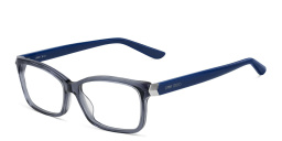 JIMMY CHOO Rectangle Eyeglasses in Blue – Product Photo 2