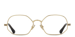 JIMMY CHOO Irregular Eyeglasses in Gold Grey – Product Photo 1