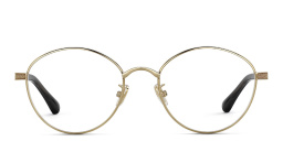JIMMY CHOO Round Eyeglasses in Gold Grey – Product Photo 1