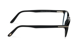 TOM FORD Square Eyeglasses in Shiny Black – Product Photo 3