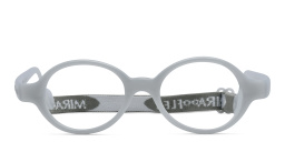 Kids Round Eyeglasses من ميرا فليكس بلون رمادي - صورة المنتج 1