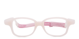 Shop Mira Flex Kids Square Eyeglasses in Pink online.