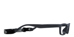 Mira Flex Kids Rectangle Eyeglasses in Grey – Product Photo 3