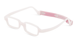 Mira Flex Kids Rectangle Eyeglasses in Nude – Product Photo 2