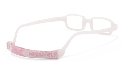 Shop Mira Flex Kids Rectangle Eyeglasses in Nude online.